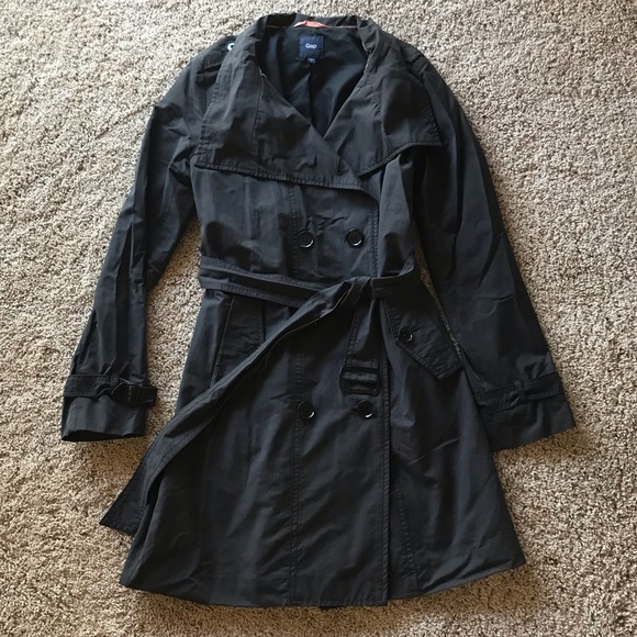 GAP Jackets & Blazers - Dark gray Gap trench coat